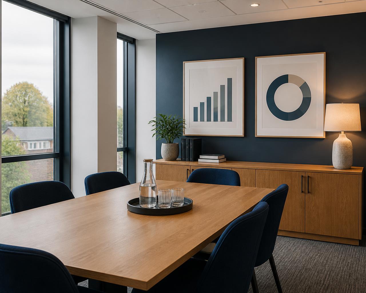Modern professional meeting room